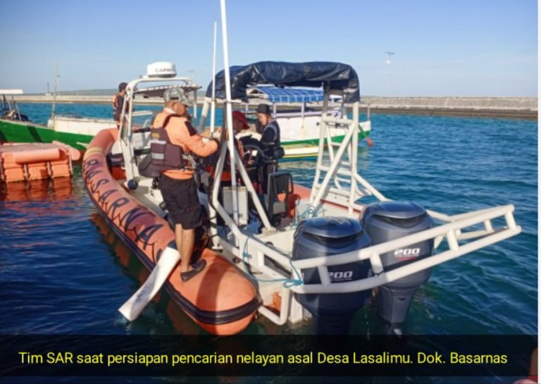 NELAYAN ASAL LASALIMU BUTON HILANG DI PERAIRAN WAKATOBI