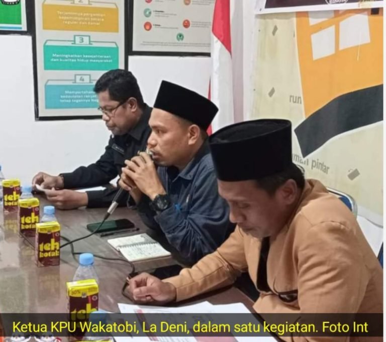 249 DCS PILCALEG 2024 WAKATOBI DIUMUMKAN, ENAM PARPOL TAK PUNYA DCS