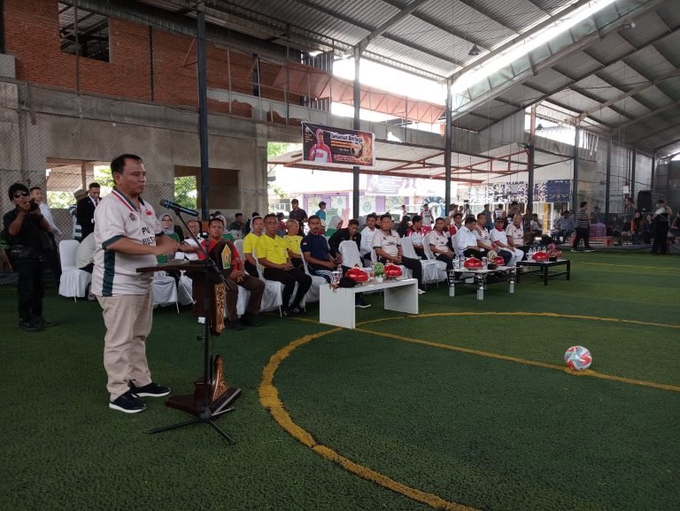 TURNAMEN FUTSAL PWI SULTRA CUP 1 RESMI BERGULIR, INI PESAN PJ GUBERNUR SULTRA
