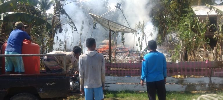 WANITA LANSIA KORBAN KEBAKARAN RUMAH DI LASALIMU MENINGGAL DUNIA