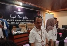 RAPAT PLENO TERBUKA LEWATI JADWAL, BEGINI JAWABAN KETUA KPU WAKATOBI