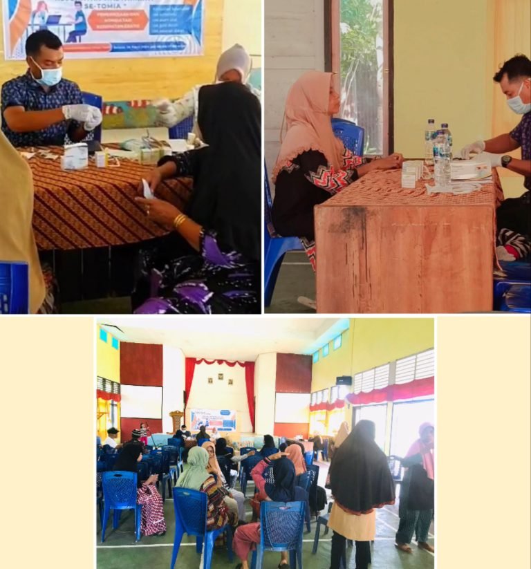ALUMNI 2009 SMAN SEPULAU TOMIA GANDENG TENAGA MEDIS GELAR PEMERIKSAAN KESEHATAN GRATIS
