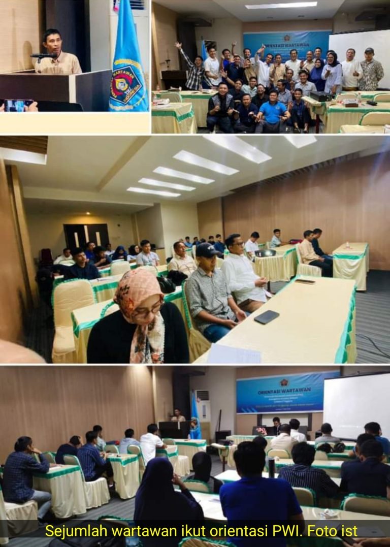 PWI KONSEL DAN PWI SULTRA KOLABORASI GELAR ORIENTASI