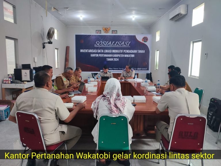 ACTION PROGRAM 2024, KANTOR PERTANAHAN WAKATOBI KOORDINASI LINTAS SEKTOR