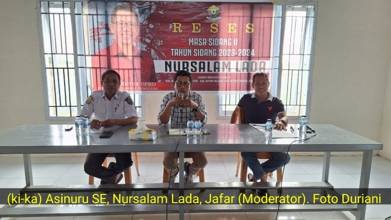 RESES DI WAKATOBI, BEGINI PESAN WAKIL KETUA DPRD SULTRA