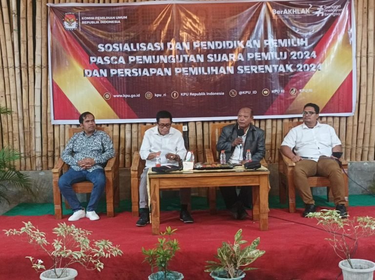 SOSIALISASI PILKADA 2024, LA ODE TAALAMI HIMBAU MASYARAKAT TAK TERPENGARUH POLITIK IDENTITAS