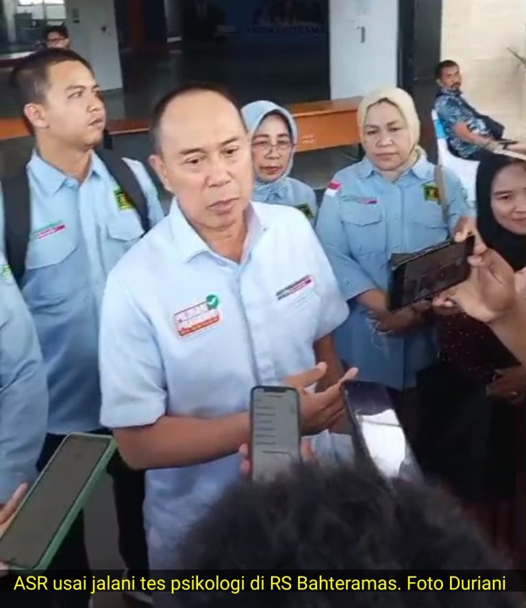 ASR – HUGUA TELAH MENJALANI TES KESEHATAN DAN PSIKOLOGI