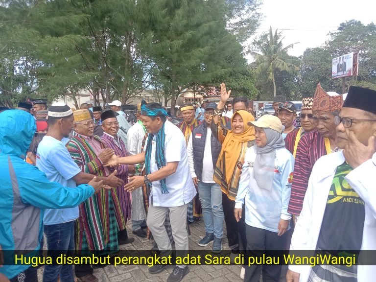 SAMBANGI SIMPATISAN DI PULAU WANGI-WANGI WAKATOBI, BEGINI PESAN ASR-HUGUA
