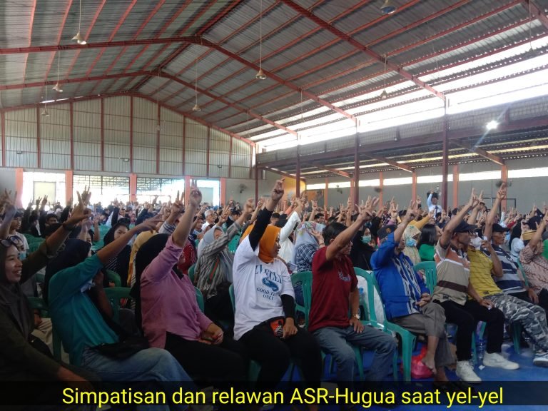 KAMPANYE DI KONAWE, PARPOL PENGUSUNG ASR-HUGUA MINTA KONSTITUEN RAPATKAN BARISAN