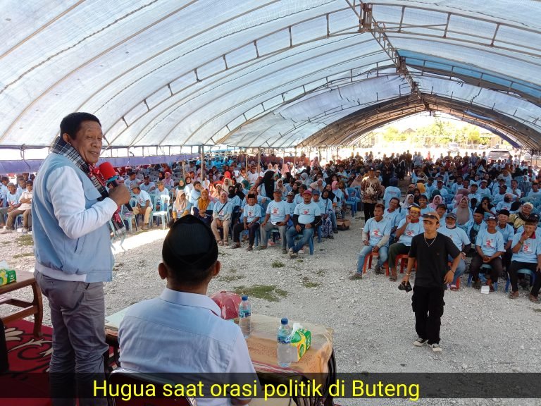 RIBUAN MASSA KAMPANYE ASR-HUGUA DI BUTENG TERHIPNOTIS