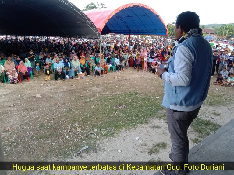 KAMPANYE TERBATAS ASR-HUGUA DI WILAYAH KEPTON KERAP DIBANJIRI MASSA