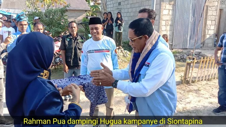 SUWANDI ANDI SERUKAN KEMENANGAN ASR-HUGUA, RAHMAN PUA YAKINKAN MASYARAKAT