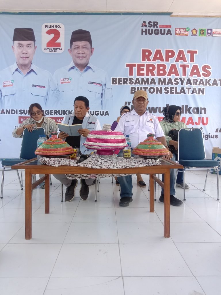 KAMPANYE TERBATAS DI SIOMPU BUSEL, ASR-HUGUA JAWAB ATENSI WARGA