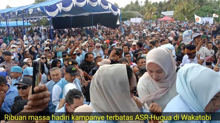 KAMPANYE DI WAKATOBI, ASR-HUGUA JANJI CIPTAKAN “SURGA” DI DARAT