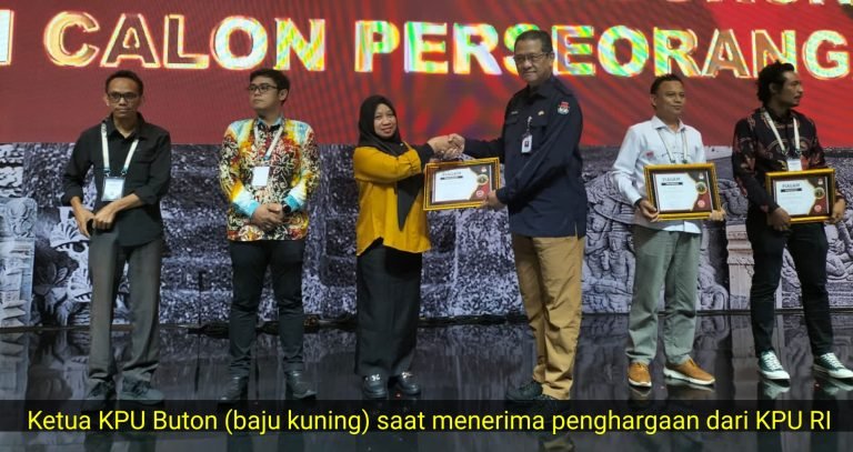 PEMILU 2024, EMPAT KPU KABUPATEN/KOTA DI SULTRA RAIH PENGHARGAAN TINGKAT NASIONAL