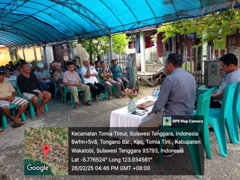 Reses di Dapil Pulau Tomia, Arman Alini Serap Sejumlah Masukan dan Keluhan Masyarakat