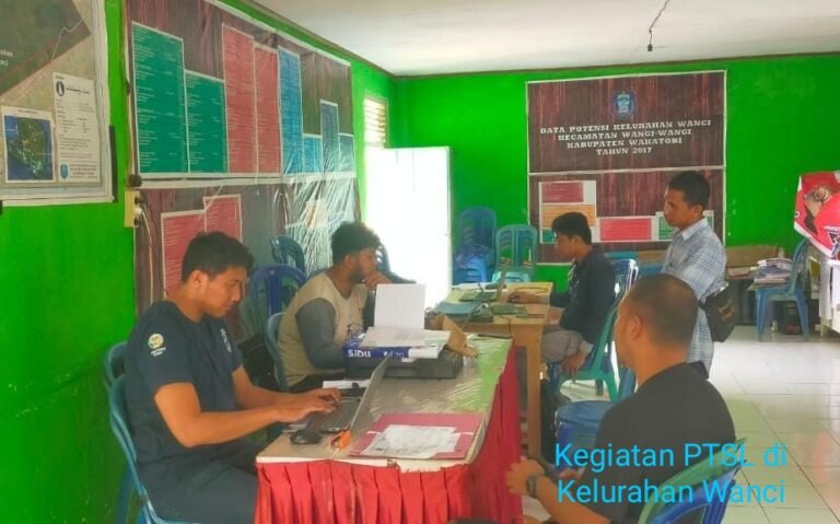 Kantor Pertanahan Wakatobi Fokus Penyelesaian PTSL Kluster 3.3 (K3.3)