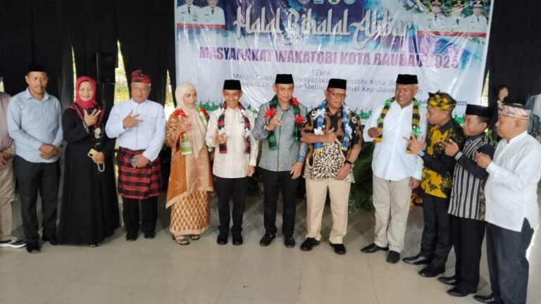 Halal Bihalal Akbar Warga Wakatobi di Kota Baubau Dihadiri Tiga Kepala Daerah