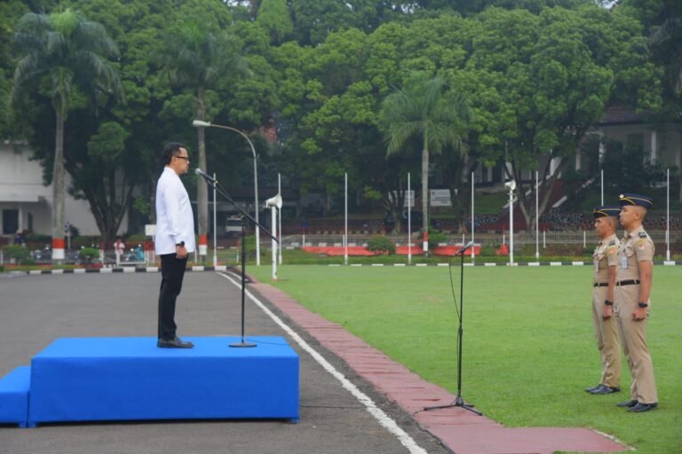 Pimpin Apel Manggala IPDN, Wamendagri Bima Arya Sugiarto: Disiplin dan Konsistensi adalah Bekal Pemimpin Masa Depan
