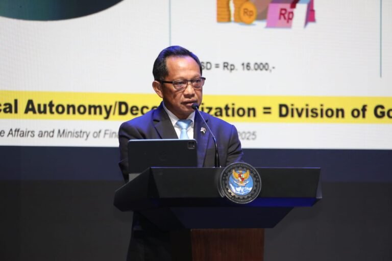 Mendagri Sebut Pemda Pegang Peran Strategis dalam Pembangunan Infrastruktur Nasional
