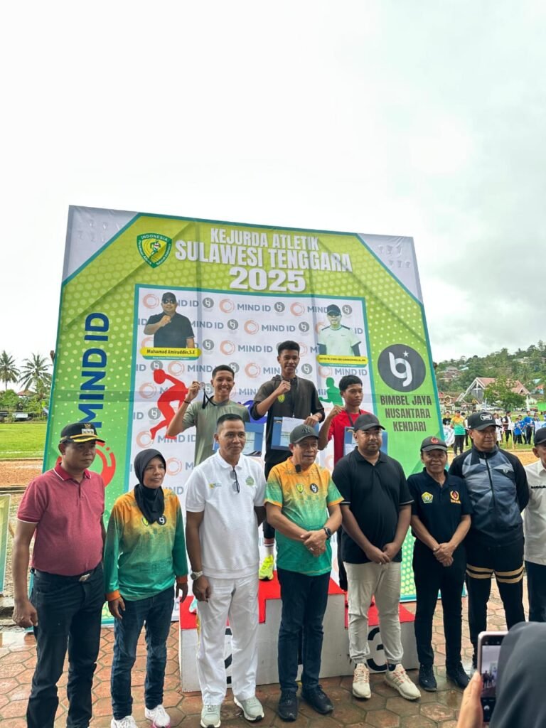 Wagub Sultra Buka Kejurda Atletik Tingkat Sultra 2025, Kota Baubau Sukses Raih Juara Umum