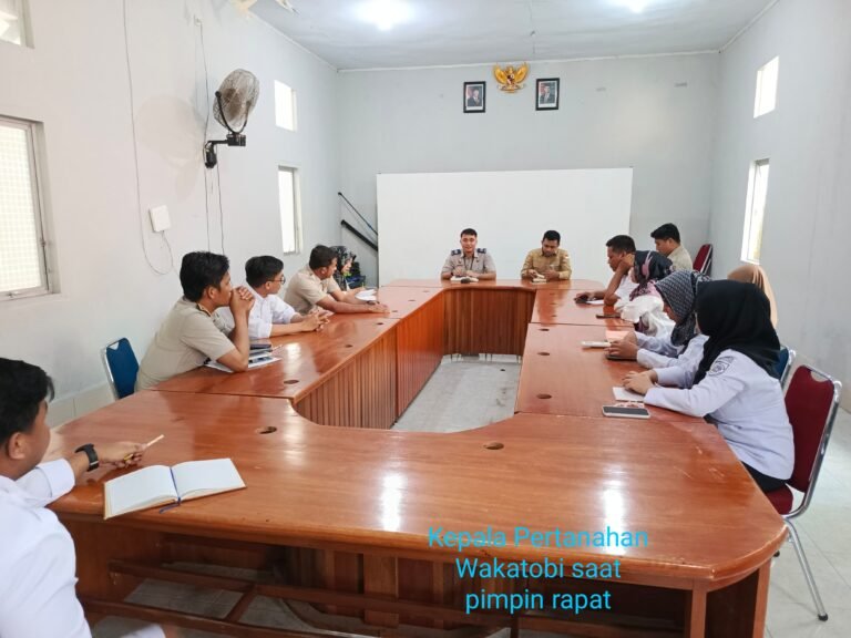 Kantor Pertanahan Wakatobi Terus Menggenjot Program Transformasi Digital