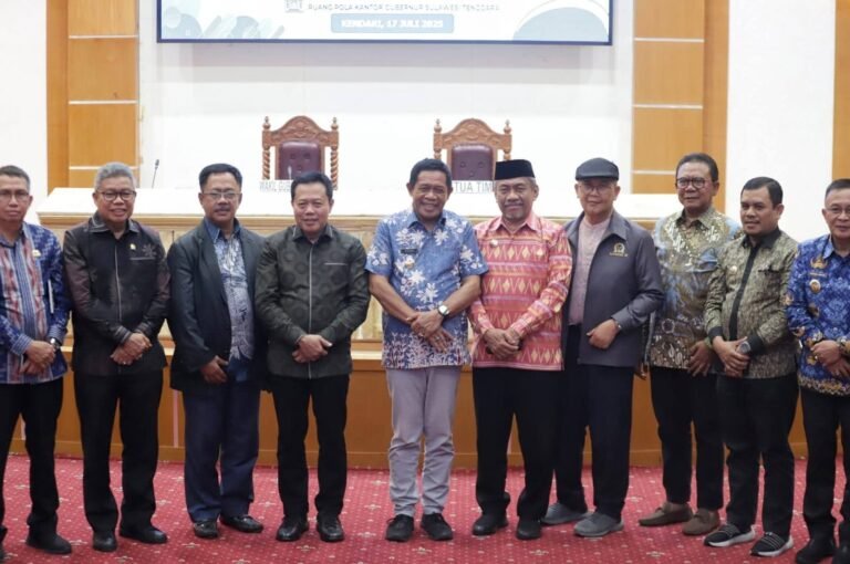 Wakil Gubernur Sultra Terima Kunjungan Kerja Komisi II DPR RI, Bahas RUU Kabupaten/Kota