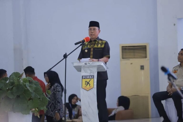 Andi Sumangerukka Membuka Kejuaraan Karate Piala Gubernur Sulawesi Tenggara Tahun 2025