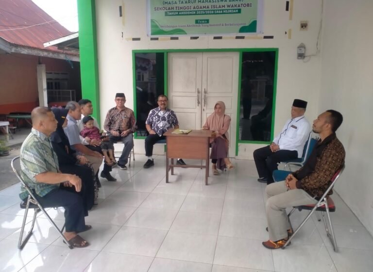 Perkuat Sinergi Hadapi Tantangan Pendidikan, Pihak STAI Wakatobi dan Yayasan Kembali Gelar Rapat Gabungan
