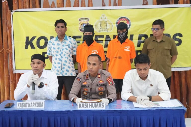 Polres Baubau Gagalkan Peredaran Narkoba, Dua Pelaku Ditangkap