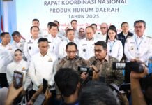 Di Rakornas Produk Hukum Daerah, Mendagri Imbau Pemda Permudah Izin Berusaha