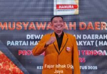 Terpilih Pimpin DPD Partai Hanura Sultra 2025-2030, Fajar Ishak Fokus Konsolidasi Menuju Pemilu 2029