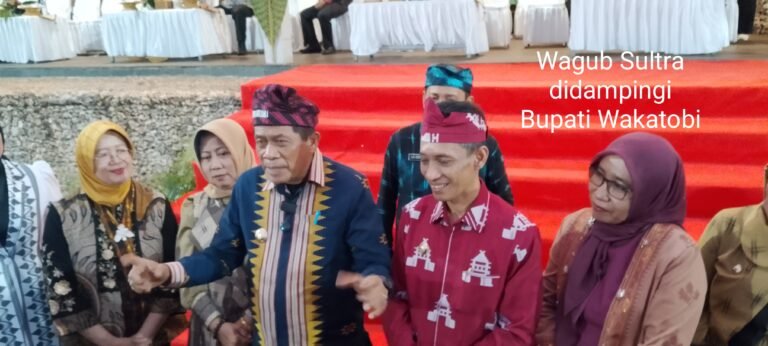 Hadiri Festival Wowine di Wakatobi, Wagub Sultra: Wakatobi Semakin Berwarna