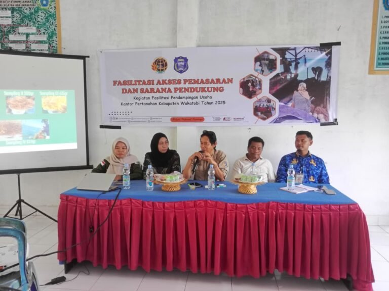 Kantor Pertanahan Wakatobi Giatkan Sinergi Lintas Sektor untuk Tingkatkan Kesejahteraan Pembudidaya Rumput Laut