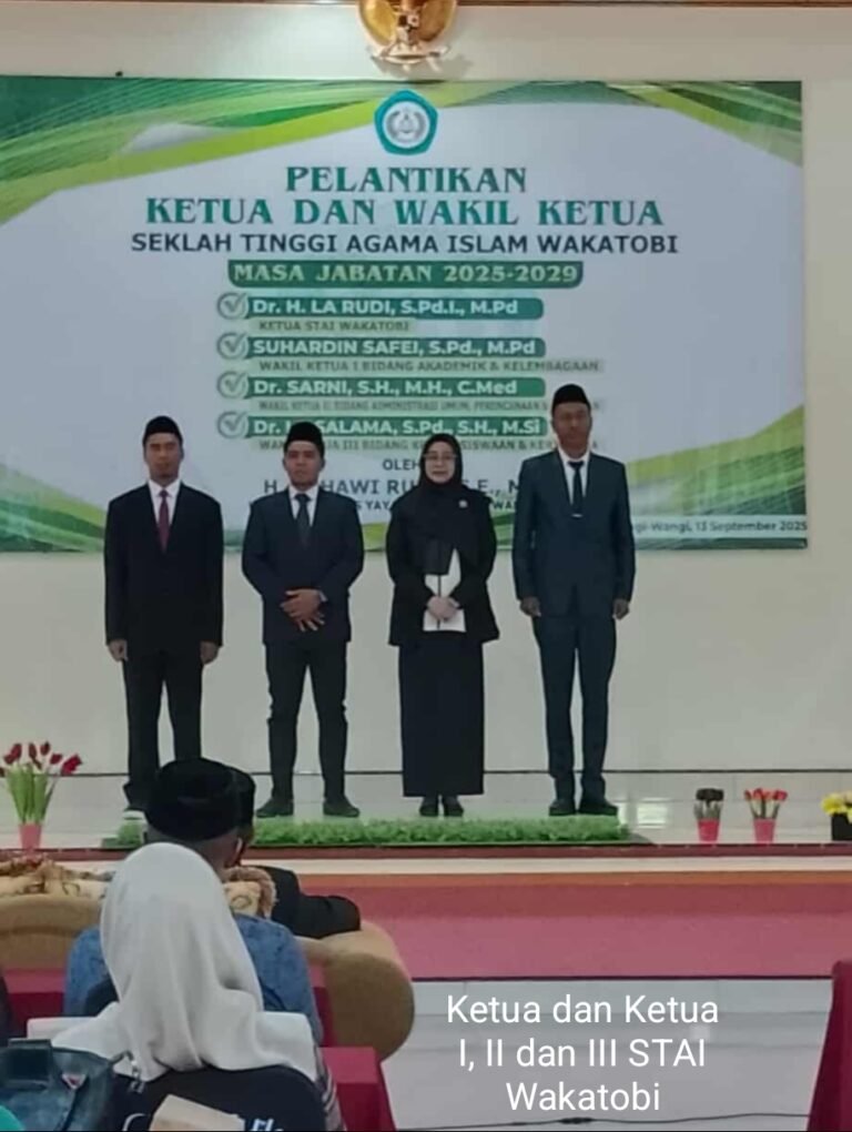 Diisukan Rangkap Jabatan ASN, Wakil Ketua 1 STAI Wakatobi Berikan Respon Menohok