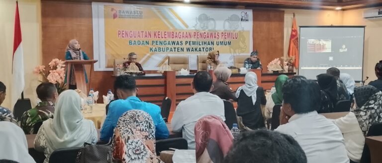 Penguatan Kelembagaan Pengawas Pemilu, Anggota Bawaslu RI: Wakatobi Mengajarkan Proses Demokrasi dalam Penyelesaian Konflik
