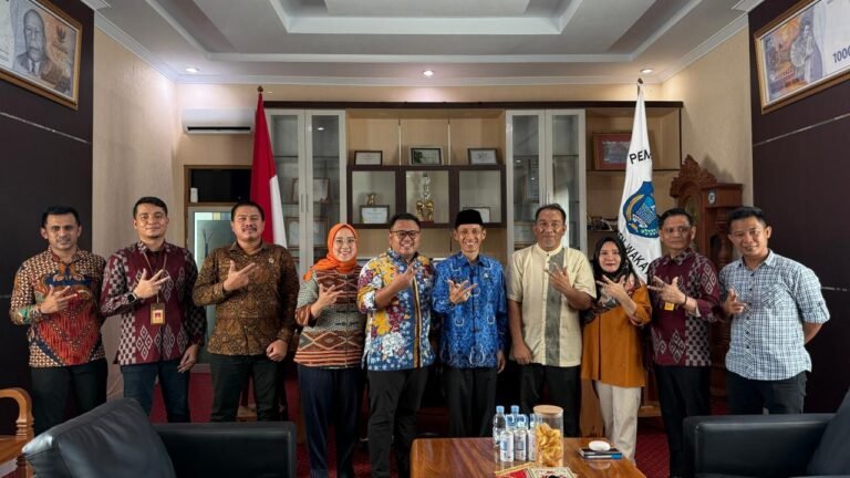 Paska Transisi Kepemimpinan, Kantor Pertanahan Wakatobi Gelar Silaturahmi dengan Bupati Wakatobi
