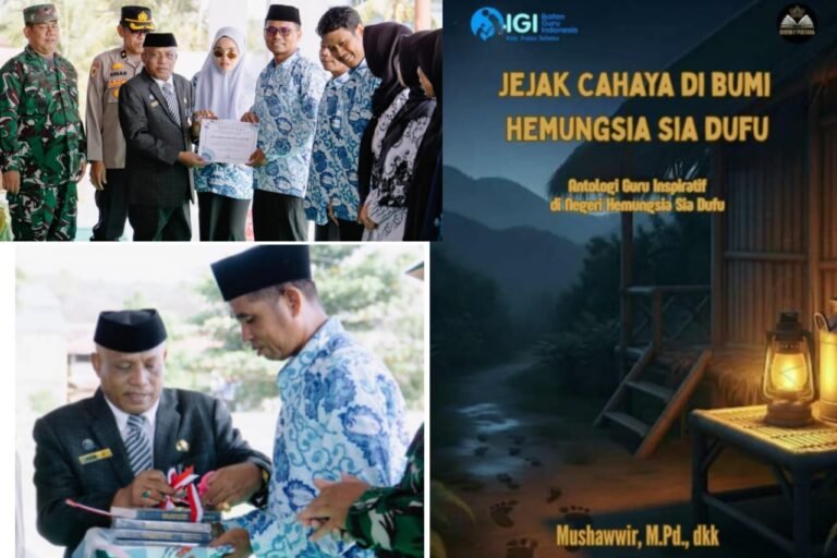 Moment HGN 2025, 24 Guru di Kepulauan Taliabu Launching Buku Perjuangan
