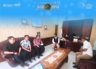 Sinergi Konservasi dan Sertipikasi Tanah, Kantah Wakatobi Jalin Koordinasi dengan Balai Taman Nasional