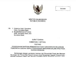Mendagri Terbitkan SE Penggunaan Bantuan Keuangan dan Pergeseran Anggaran pada Daerah Bencana