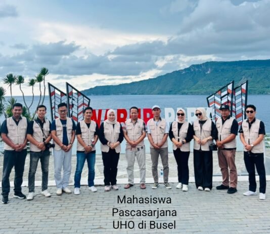Dongkrak PAD Lewat Pengelolaan Pariwisata, Mahasiswa Pasca Sarjana UHO Studi Lapangan di Busel