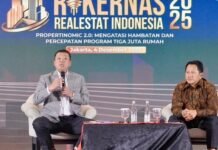 Rakernas REI 2025, Menteri ATR/BPN Ajak Pelaku Industri Perumahan Tidak Lagi Manfaatkan Lahan LP2B