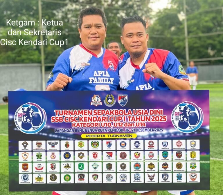 CISC Kendari Gelar Turnamen Bola Usia Dini, 154 Tim Siap Berlaga