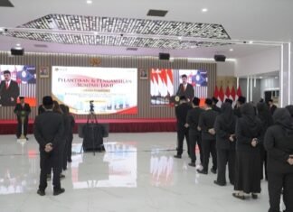 Lantik Pejabat Fungsional, Sekjen ATR/BPN: Harus Pandai, Cerdas, dan Tekun