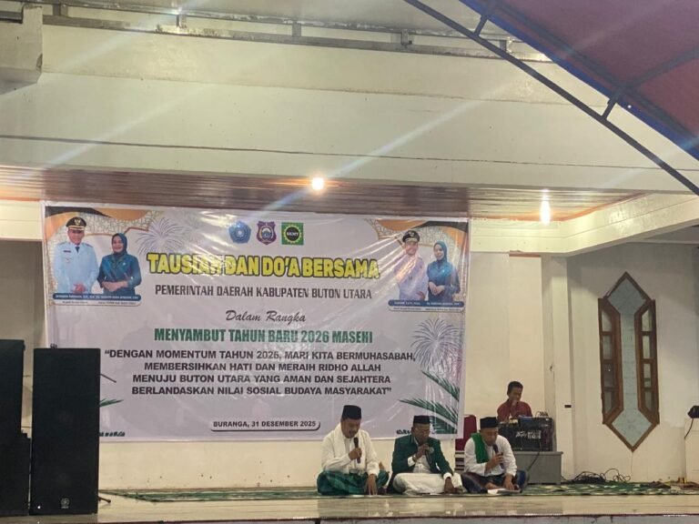 Rayakan Pergantian Tahun, Forkopimda di Butur Gelar Doa Bersama