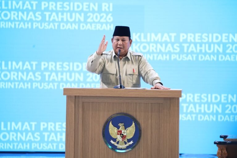 Buka Rakornas Pemerintah Pusat dan Daerah, Presiden RI Apresiasi Semangat Peserta