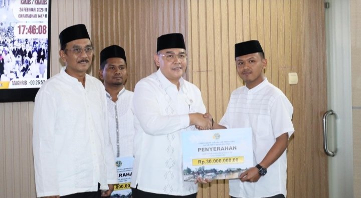 Berbagi di Bulan Suci Ramadan, Kementerian ATR/BPN Salurkan Bantuan untuk Pegawai Terdampak Bencana di Aceh