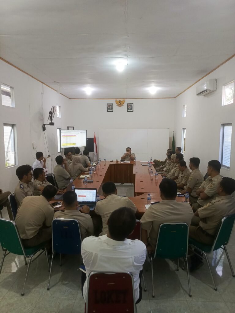 Kantah Wakatobi Gelar Monev Perkuat Rencana Kerja Penyelesaian PTSL 2026