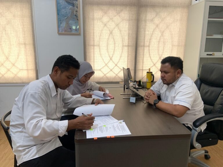 Penandatanganan Kontrak Field Staff, Kantor Pertanahan Wakatobi Perkuat Kinerja Layanan