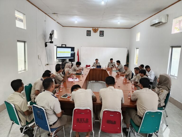 Plt Kantah Wakatobi Gelar Coffee Morning Bersama Seluruh Jajaran Via Zoom Meeting